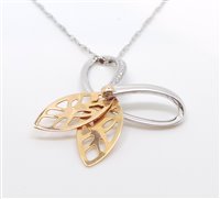 Pendente Comete Donna in Oro Diamante 0.08 Ct GLB 514 - GLB 514